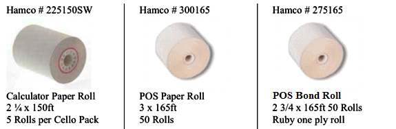 1-Ply Bond Paper Rolls - Long Island, NY