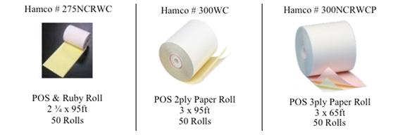 2-Ply Carbonless Paper Rolls - Long Island, NY