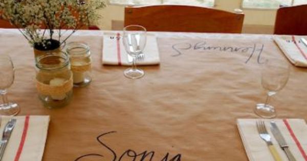 Restaurant Table Paper Covers - Long Island, NY