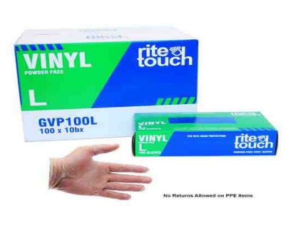 gloves hand vinyl clean